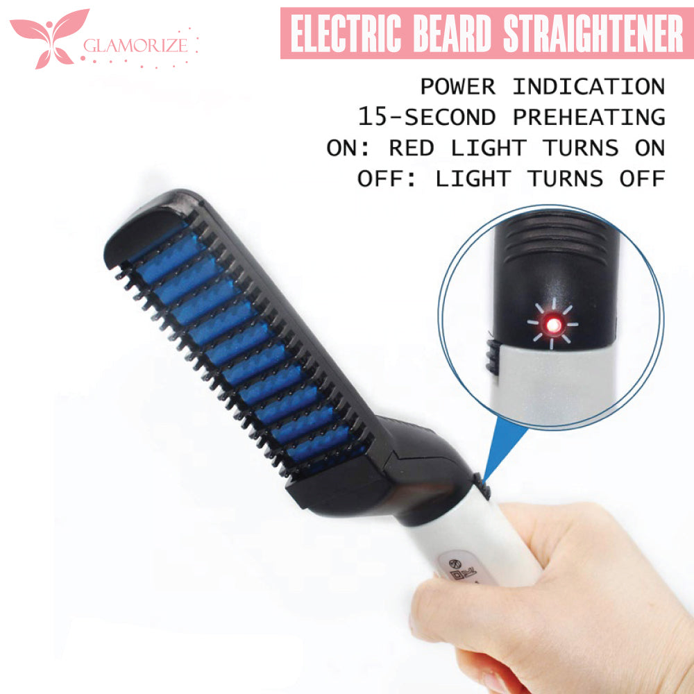 Hair Beard Straightener Comb