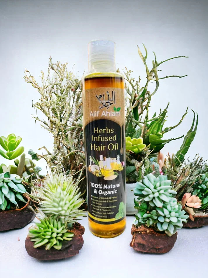 Alif Ahlam Herbs Infused Hair Oil