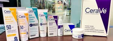 Cerave Skincare Daily Routine Kit 4in1 Whitening Glowing Bright Kit