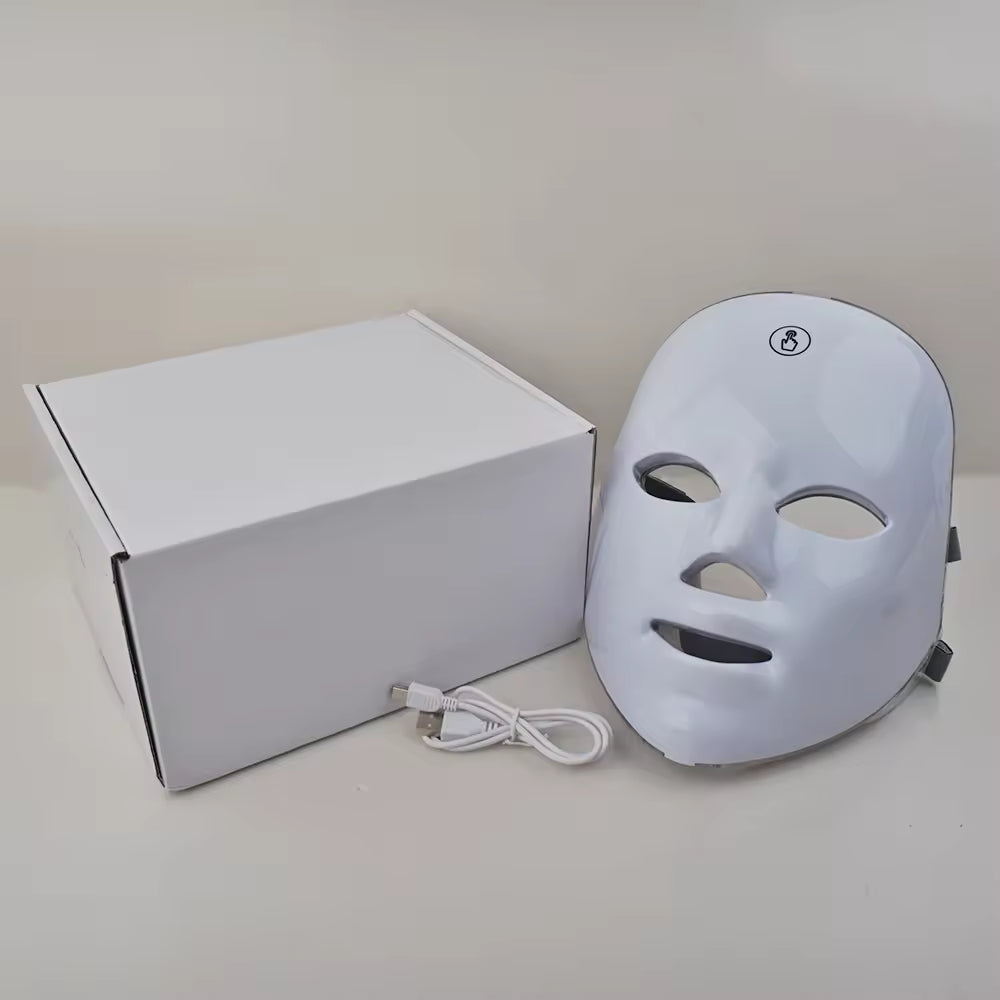 7 Colors LED Facial Mask Photon Therapy Skin